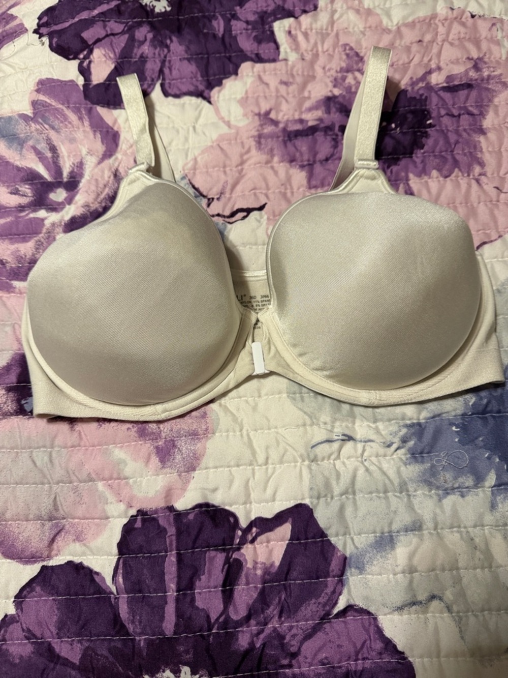 Bali Smooth Nude T-Shirt Bra in Ivory